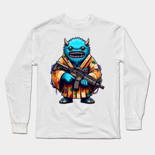 Shooting monster Long Sleeve T-Shirt